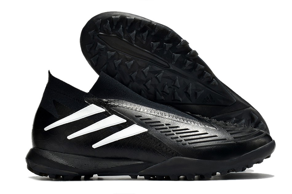 adidas Predator Edge1 TF - noir blanc